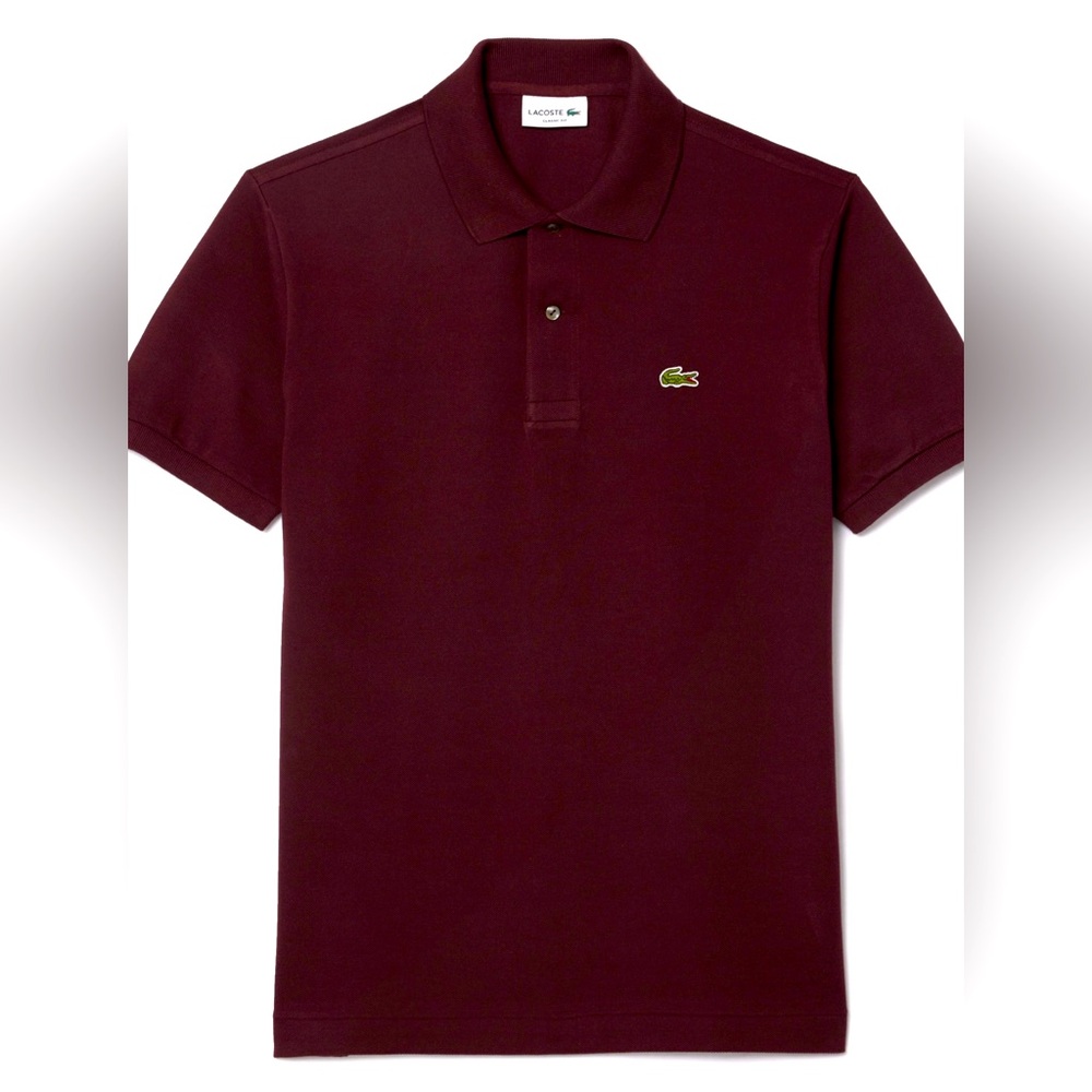Lacoste Maroon Polo XXL